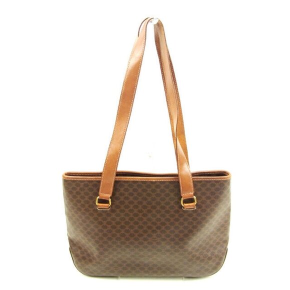 Celine Tote bag Macadam Brown Woman Authentic Used - Picture 2 of 13
